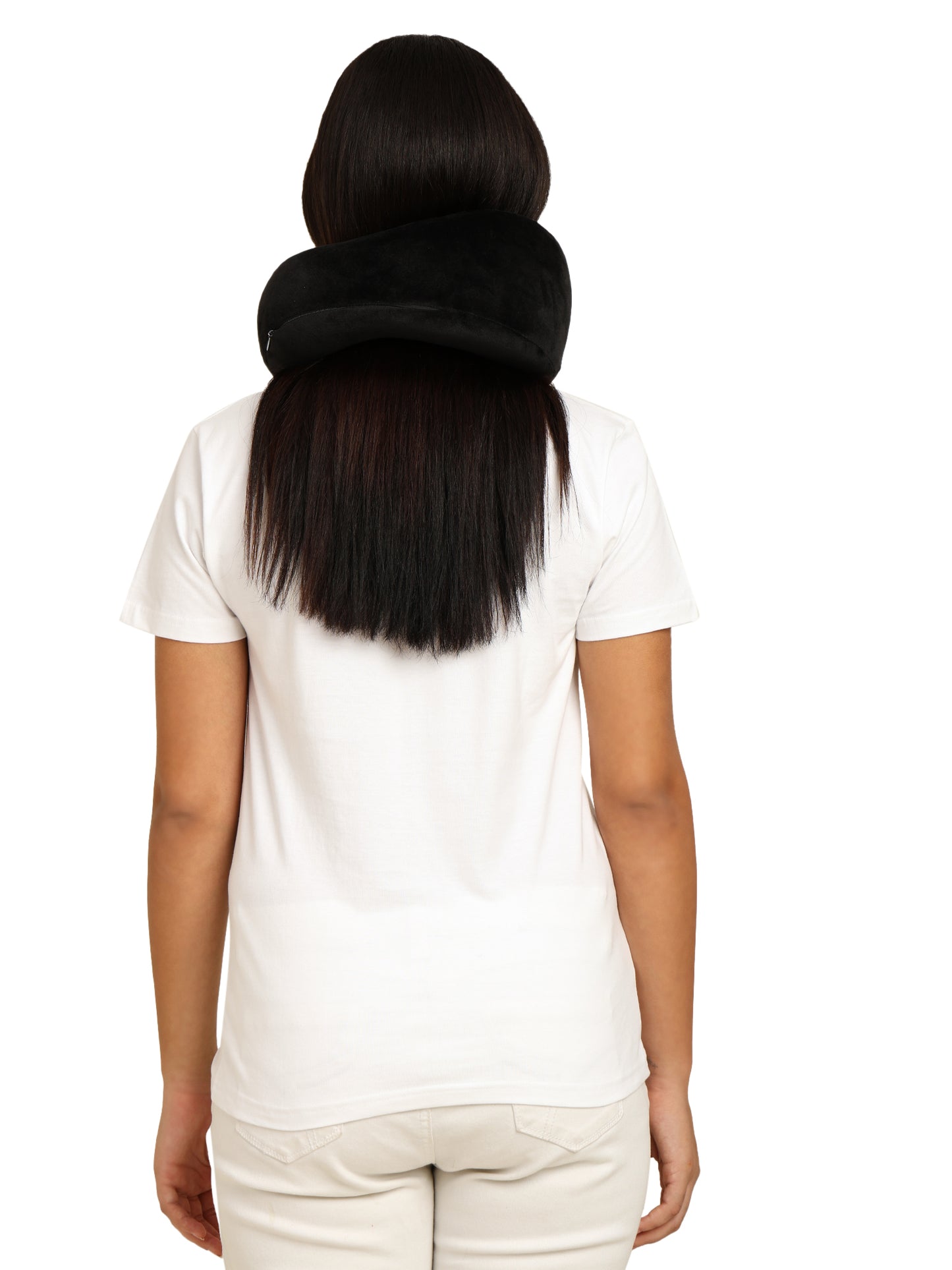 Travel Neck Pillow Black | Midnight Voyage