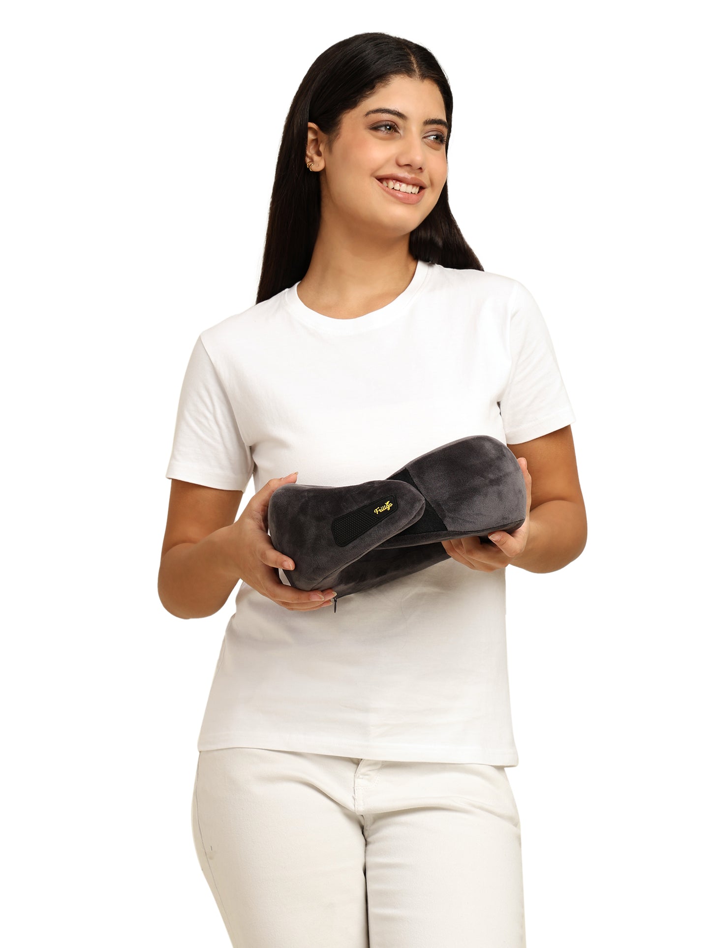 Travel Neck Pillow Grey | Cloud Mist