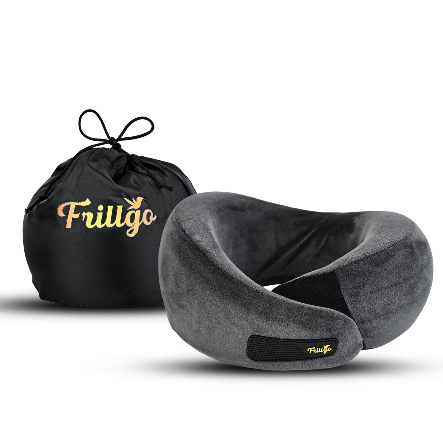 Travel Neck Pillow Grey | Cloud Mist